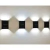 Mason & Jones - Solar Specialists Solar Powered Up/Down Wall Light - White LED 4pk