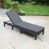ALFRESCO LIVING Bali Multi Position Lounger - Black 1 ALFRESCO LIVING Bali Multi Position Lounger - Black -Garden Furniture Shop 379471 bali multi position lounger