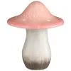 B&M Ceramic Mushroom Ornament - Pink -Garden Furniture Shop 379532 ceramic mushroom ornament pink