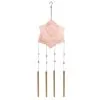 B&M Flower Windchime - Pink -Garden Furniture Shop 379613 boho garden flower tubular windchime pink