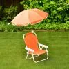 B&M Kids Parasol Chair - Orange -Garden Furniture Shop 379678 kids parasol chair orange1