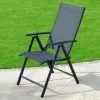 ALFRESCO LIVING Nevada Premium 7 Position Folding Chair -Garden Furniture Shop 379728 premium nevada 7 position folding chair