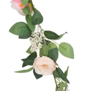 Mason & Jones - Gardening Specialists Artificial Rose Garland 180cm - Pink 4 Mason & Jones - Gardening Specialists Artificial Rose Garland 180cm - Pink - Image 2