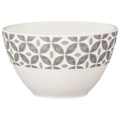 B&M Urban Print Dip Bowl - White