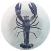 B&M Ocean Print Plate - Lobster -Garden Furniture Shop 381060 ocean print plate lobster