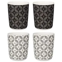 B&M Urban Print Picnic Tumblers 4pk