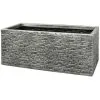 B&M Slate Effect Trough Planter -Garden Furniture Shop 381626 slate trough pewter planter