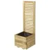 Rowlinson Aston Square Lattice Planter -Garden Furniture Shop 385864 aston square planter with lattice
