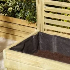 Rowlinson Aston Rectangular Lattice Planter -Garden Furniture Shop 385865 aston rectangular planter with trellis 6