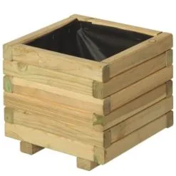 Rowlinson Astmoor Square Planter 30 X 30 X 27cm