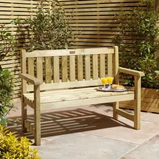 Rowlinson Aldford Bench 120cm 4 Rowlinson Aldford Bench 120cm - Image 2
