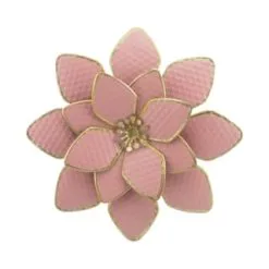 B&M Flower Wall Plaques 2pk - Pink -Garden Furniture Shop 392757 2pk metal wall flowers pink 4