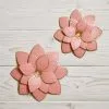 B&M Flower Wall Plaques 2pk - Pink -Garden Furniture Shop 392757 2pk metal wall flowers pink1