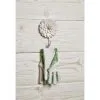B&M Flower Wall Hook - Cream -Garden Furniture Shop 392759 flower wall hook white1