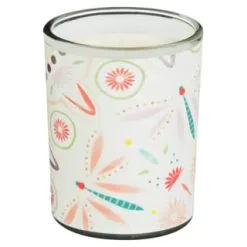B&M Boho Garden Mini Printed Candles 3pk -Garden Furniture Shop 392778 3pk mini printed candles 3