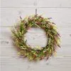 B&M Boho Garden Wreath -Garden Furniture Shop 392818 floral wreath 2