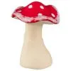 B&M Ceramic Toadstool Ornament -Garden Furniture Shop 392839 ceramic toadstool
