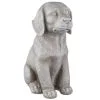 B&M Sitting Dog Garden Ornament -Garden Furniture Shop 392843 sitting dog ornament