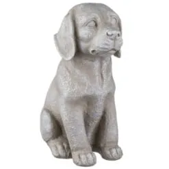 B&M Sitting Dog Garden Ornament