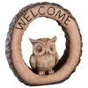 B&M Welcome Owl Garden Ornament -Garden Furniture Shop 392844 welcome owl ornament