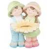 B&M Boy & Girl Garden Ornament -Garden Furniture Shop 392849 boy and girl ornament