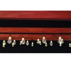 Mason & Jones - Solar Specialists Solar Powered Slim Bulb String Lights 30pk - Warm White