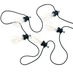 Garden Furniture Shop -Garden Furniture Shop 392912 eveready 20 mains operated warm white led bulb string lights