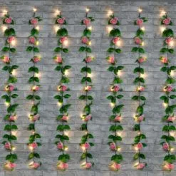 Mason & Jones - Solar Specialists Artificial Rose Solar Curtain