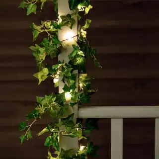 Mason & Jones - Solar Specialists Solar Powered Artificial Ivy Garland 5m 4 Mason & Jones - Solar Specialists Solar Powered Artificial Ivy Garland 5m - Image 2