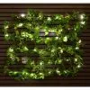 Mason & Jones - Solar Specialists Solar Powered Artificial Ivy Garland 5m -Garden Furniture Shop 392926 5m ivy garland with 60 warm white solar leds1