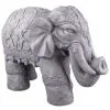 B&M Large Stone Elephant Ornament -Garden Furniture Shop 392981 large decorative stone elephant
