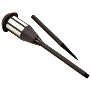 Mason & Jones - Solar Specialists Solar Powered Flame Effect Tiki Torch 4 Mason & Jones - Solar Specialists Solar Powered Flame Effect Tiki Torch - Image 2