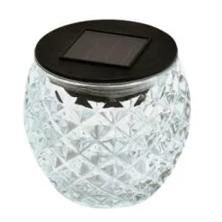Mason & Jones - Solar Specialists Solar Powered Faceted Glass Table Light