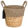 B&M Urban Eden Cotton Rope Planter With Tassels -Garden Furniture Shop 393051 urban eden cotton rope planter with tassel