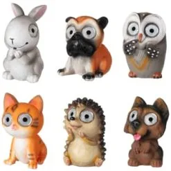 B&M Garden Animal Ornament With Solar Powered Eyes - Hedgehog -Garden Furniture Shop 393074 garden animal ornament with solar powered eyes group