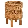 B&M Natural Woven Planter -Garden Furniture Shop 393649 superbloom natural planter