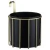 B&M New York Planter With Hook - Gold