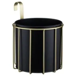 Garden Furniture Shop 28 B&M New York Planter With Hook - Gold