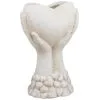 B&M Hands Holding Heart Planter -Garden Furniture Shop 393678 hands holding heart planter