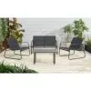 ALFRESCO LIVING Milano 4 Piece Sofa Set -Garden Furniture Shop 393730 393731 milano 4 piece sofa set 2