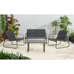 ALFRESCO LIVING Milano 4 Piece Sofa Set