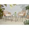 B&M Saint Lucia Armchair Bistro Set 3pc -Garden Furniture Shop 393739 393740 saint lucia luxury bistro set
