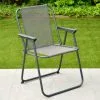 Simply Garden Folding Relaxer Chair - Grey 2 Simply Garden Folding Relaxer Chair - Grey -Garden Furniture Shop 393742 simply garden relaxer chair