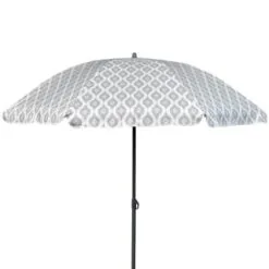 B&M Ocean Air Printed Parasol 1.8m - Geo