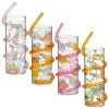 B&M Little Safari Animal Tumbler & Straw (Assorted) -Garden Furniture Shop 394235 kids animal tumbler and straw group