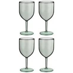 B&M Urban Eden Wine Glasses 4pk -Garden Furniture Shop 394261 4pk urban wine glass