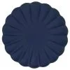 B&M Ocean Air Scallop Picnic Plate - Navy -Garden Furniture Shop 394292 ocean scallop plate navy