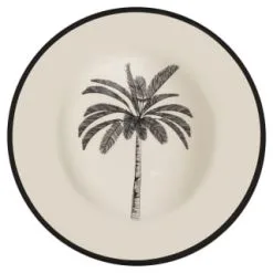 B&M Urban Print Picnic Bowl - Palm Tree