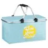 B&M Foldable Picnic Basket - Sunshine On My Mind -Garden Furniture Shop 394304 foldable picnic basket sunshine on my mind