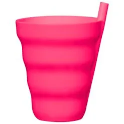 B&M Little Safari Straw Tumblers 8pk -Garden Furniture Shop 394349 8pk straw tumblers pink